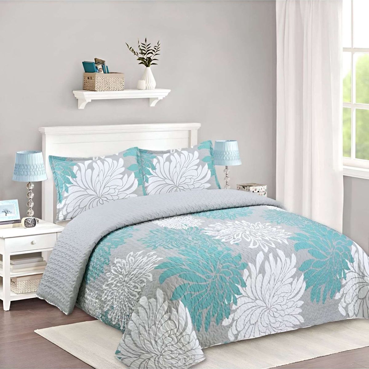 GENERICO - CUBRECAMA QUILT VERANO KING-SUPER KING A5