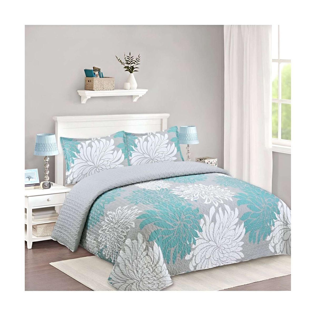 GENERICO - CUBRECAMA QUILT VERANO KING-SUPER KING A5