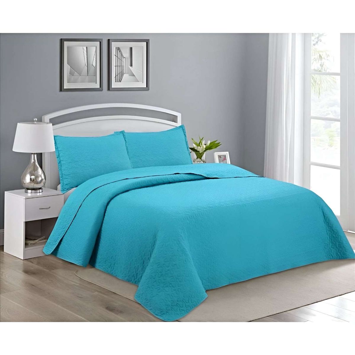 GENERICO - CUBRECAMA QUILT VERANO KING-SUPER KING A12