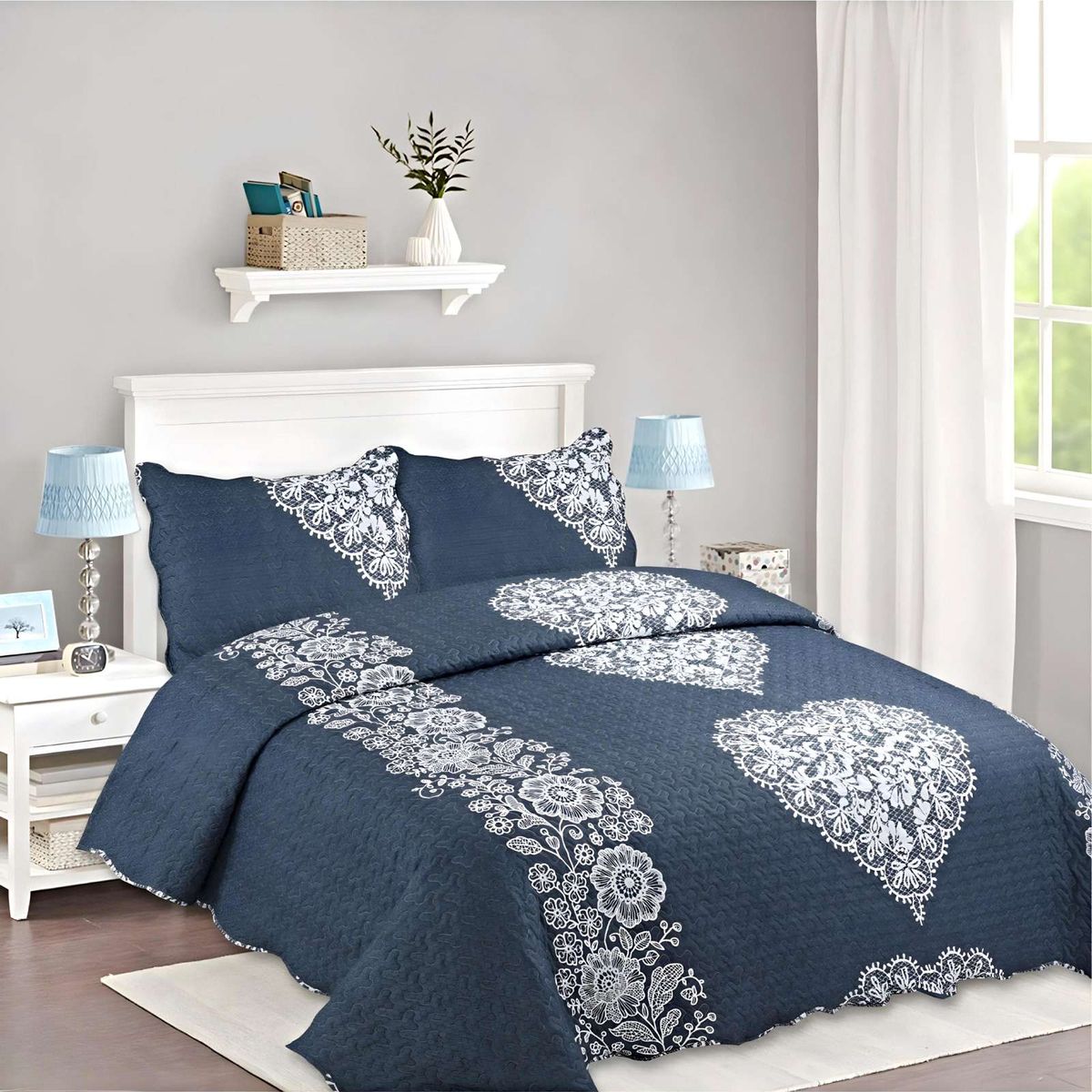 GENERICO - CUBRECAMA QUILT VERANO KING-SUPER KING A36