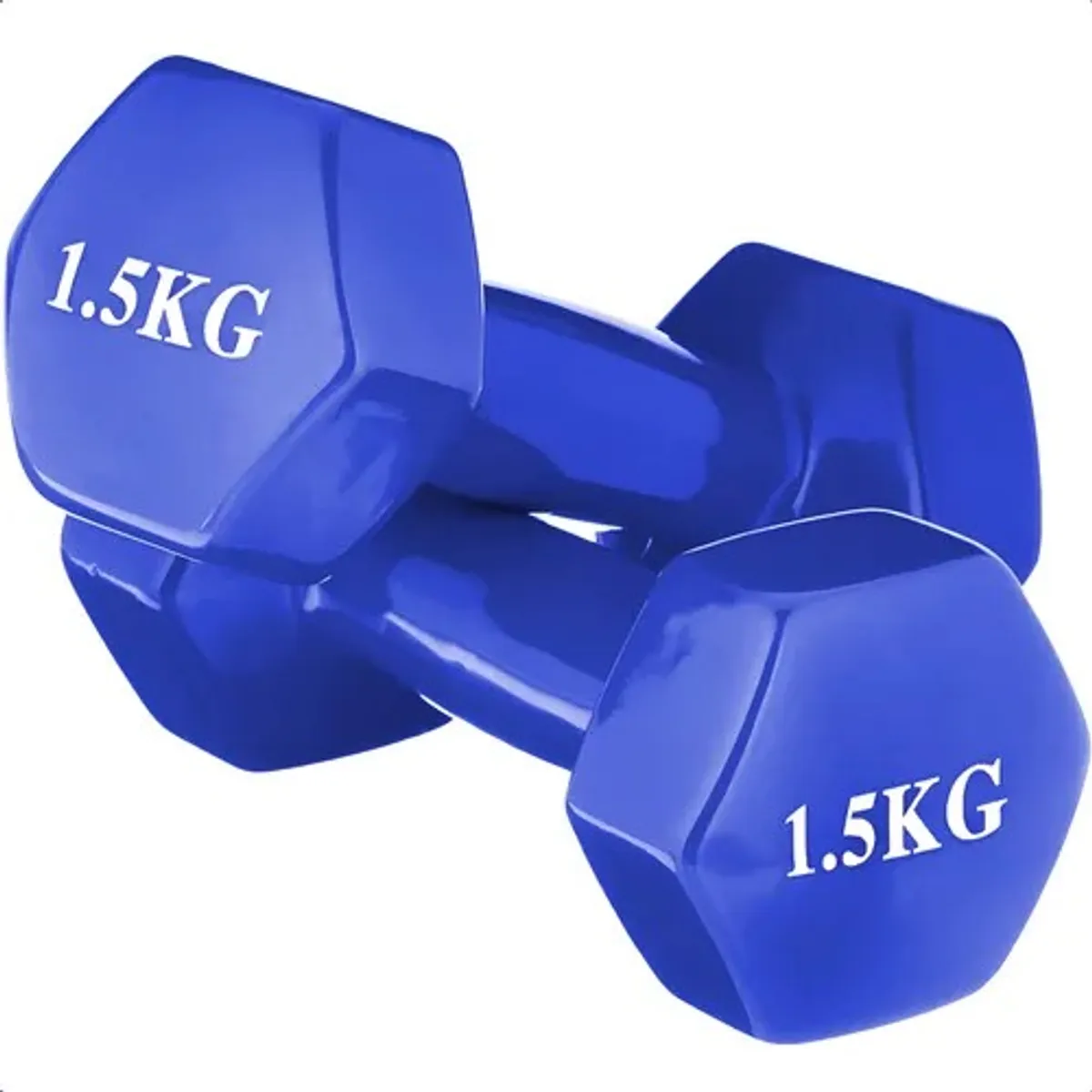 GENERICO - Mancuerna Hexagonal 1.5 Kg Set Mancuernas Mancuernas 1.5 Kg