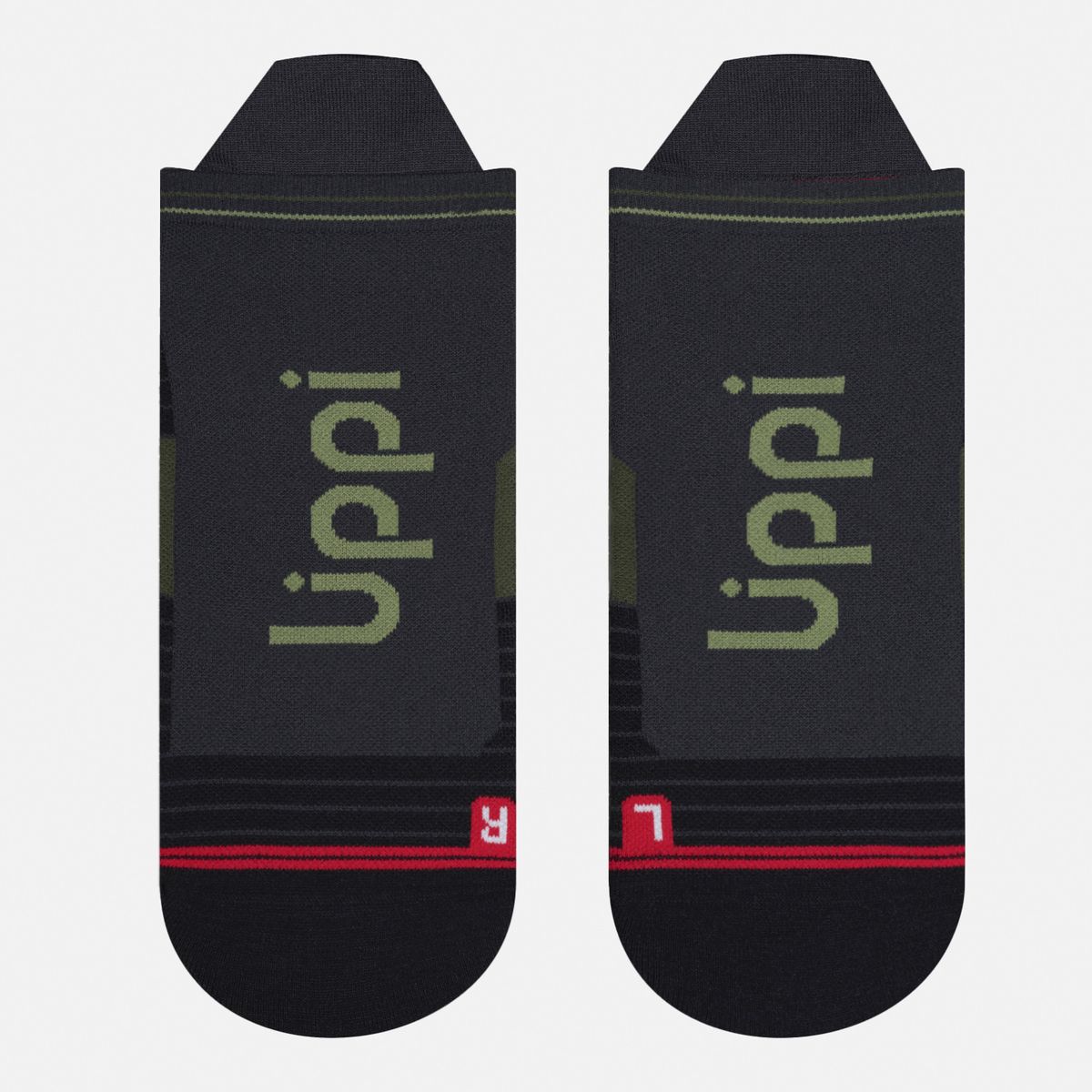 LIPPI - Calcetines Hombre Andes Run Socks Negro Lippi