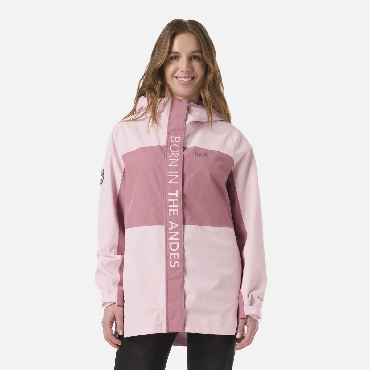 LIPPI - Chaqueta Mujer FirePlace B-Dry Jacket Rosa Oscuro Lippi