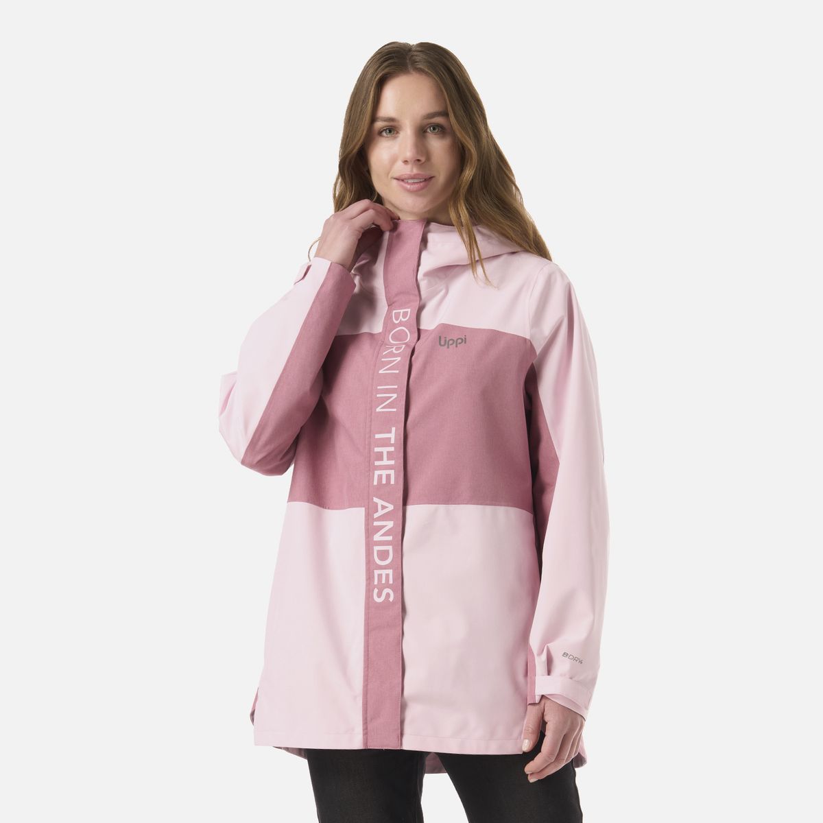 LIPPI - Chaqueta Mujer FirePlace B-Dry Jacket Rosa Oscuro Lippi