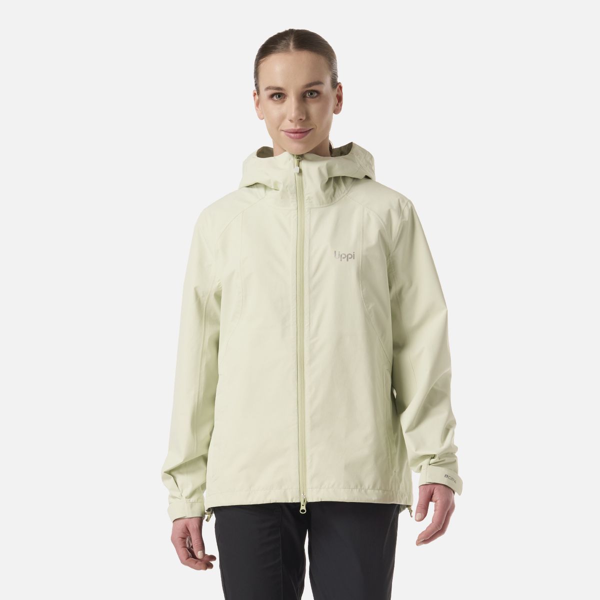 LIPPI - Chaqueta Mujer Shield B-Dry Hoody Jacket Verde Claro Lippi