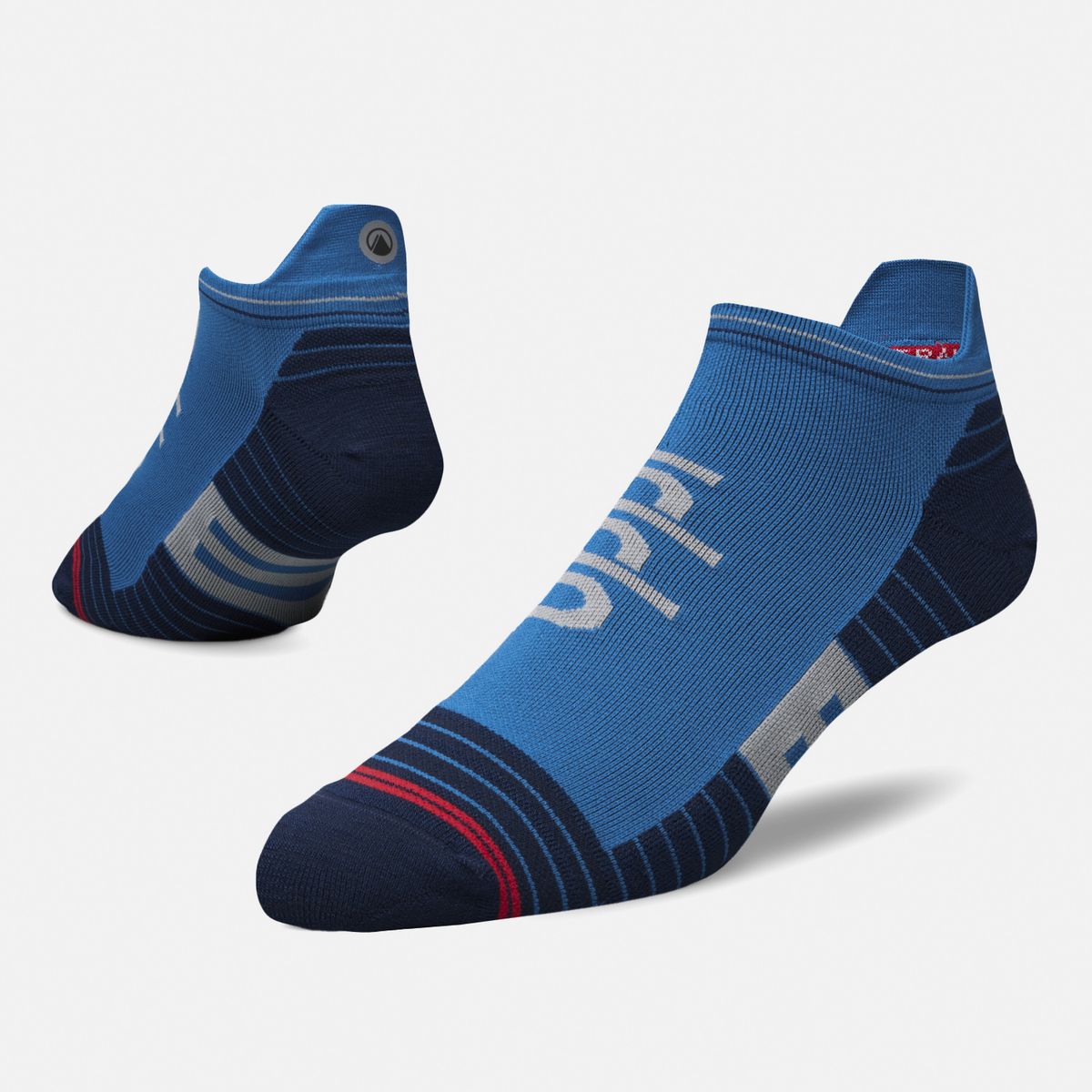 LIPPI - Calcetines Hombre Andes Run Socks Azul Marino Lippi