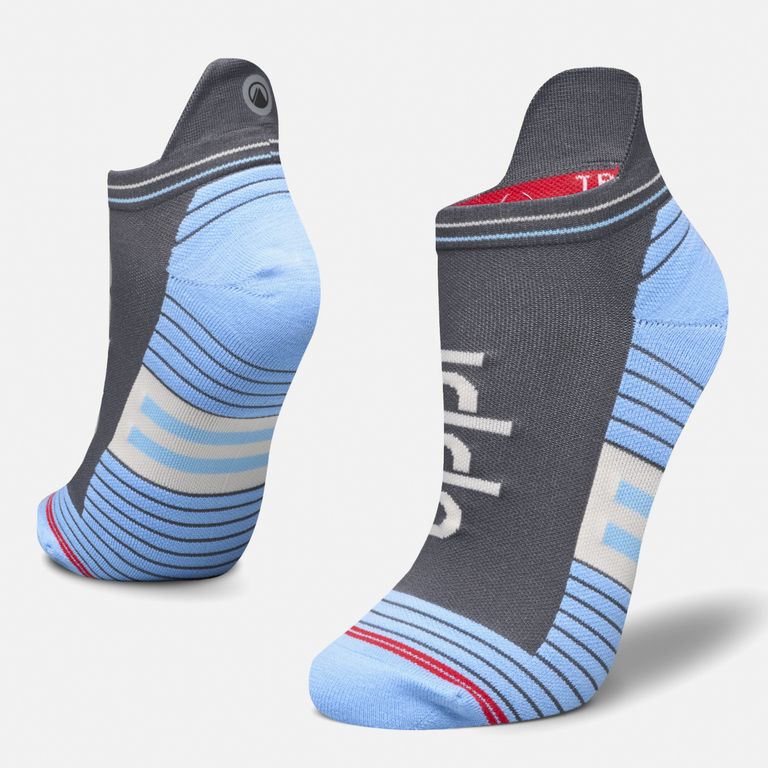 Calcetines Mujer Andes Run Socks Gris Medio Gris S/M