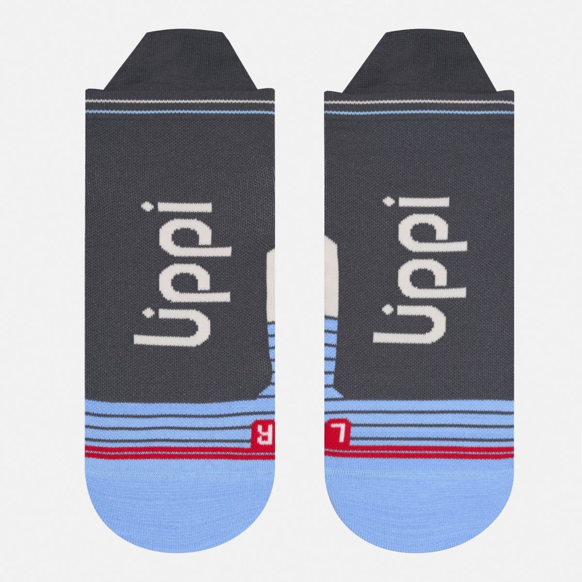 LIPPI - Calcetines Mujer Andes Run Socks Gris Medio Lippi