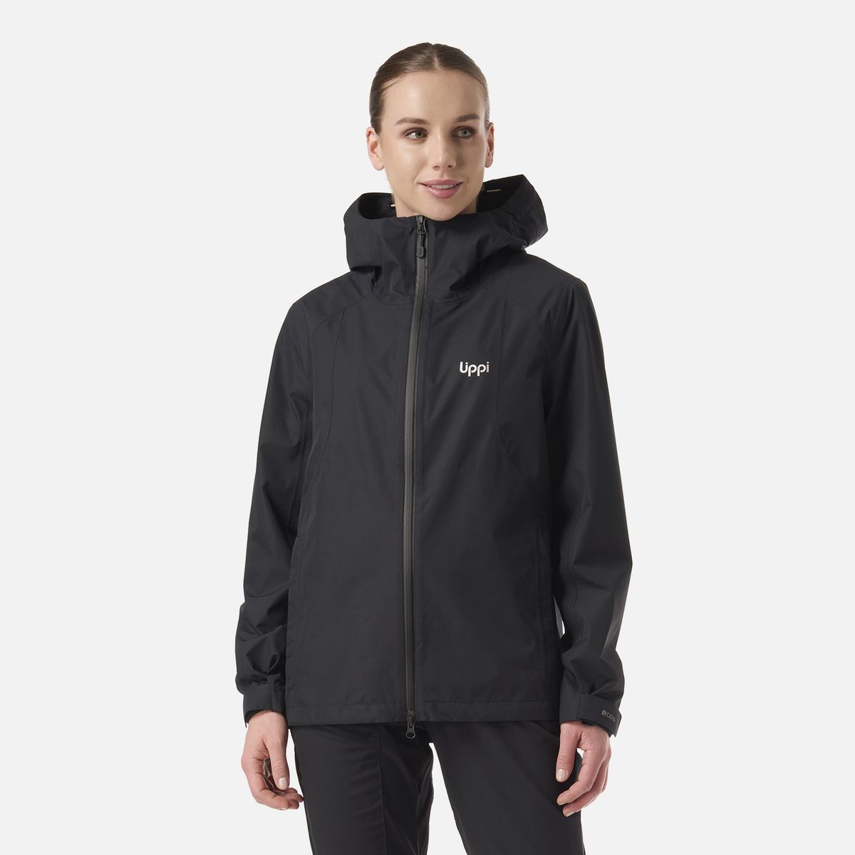 LIPPI - Chaqueta Mujer Shield B-Dry Hoody Jacket Negro Lippi
