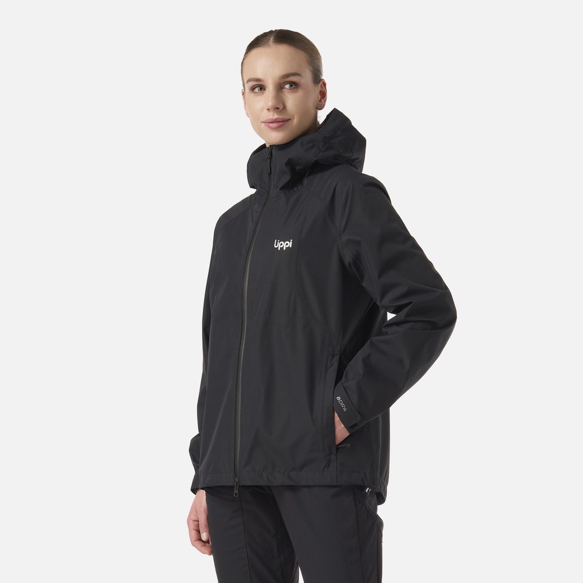 LIPPI - Chaqueta Mujer Shield B-Dry Hoody Jacket Negro Lippi