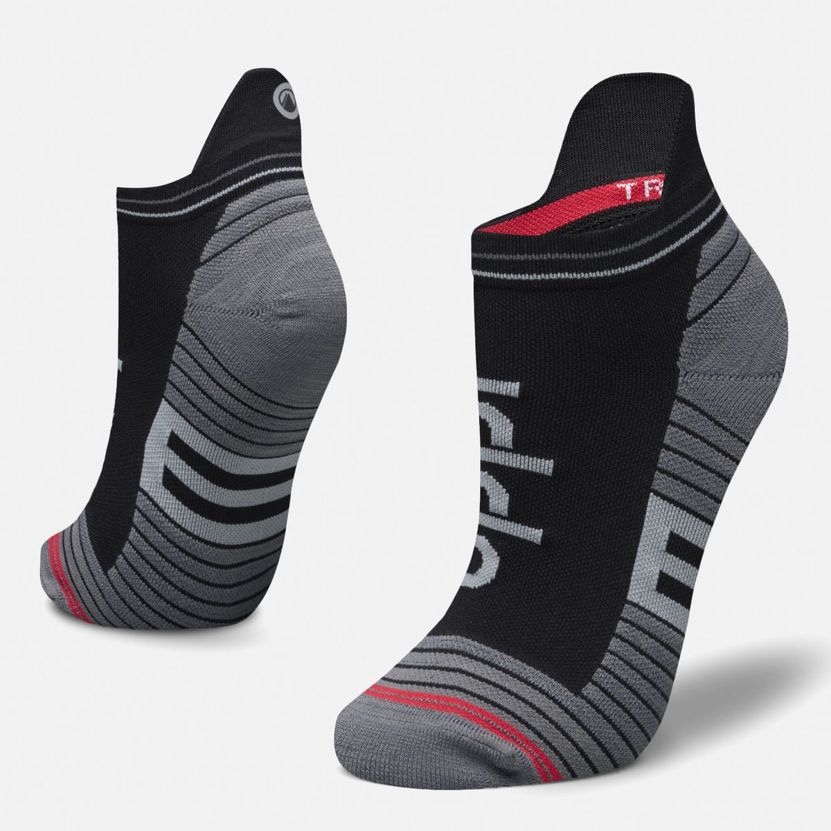 LIPPI - Calcetines Mujer Andes Run Socks Negro Lippi