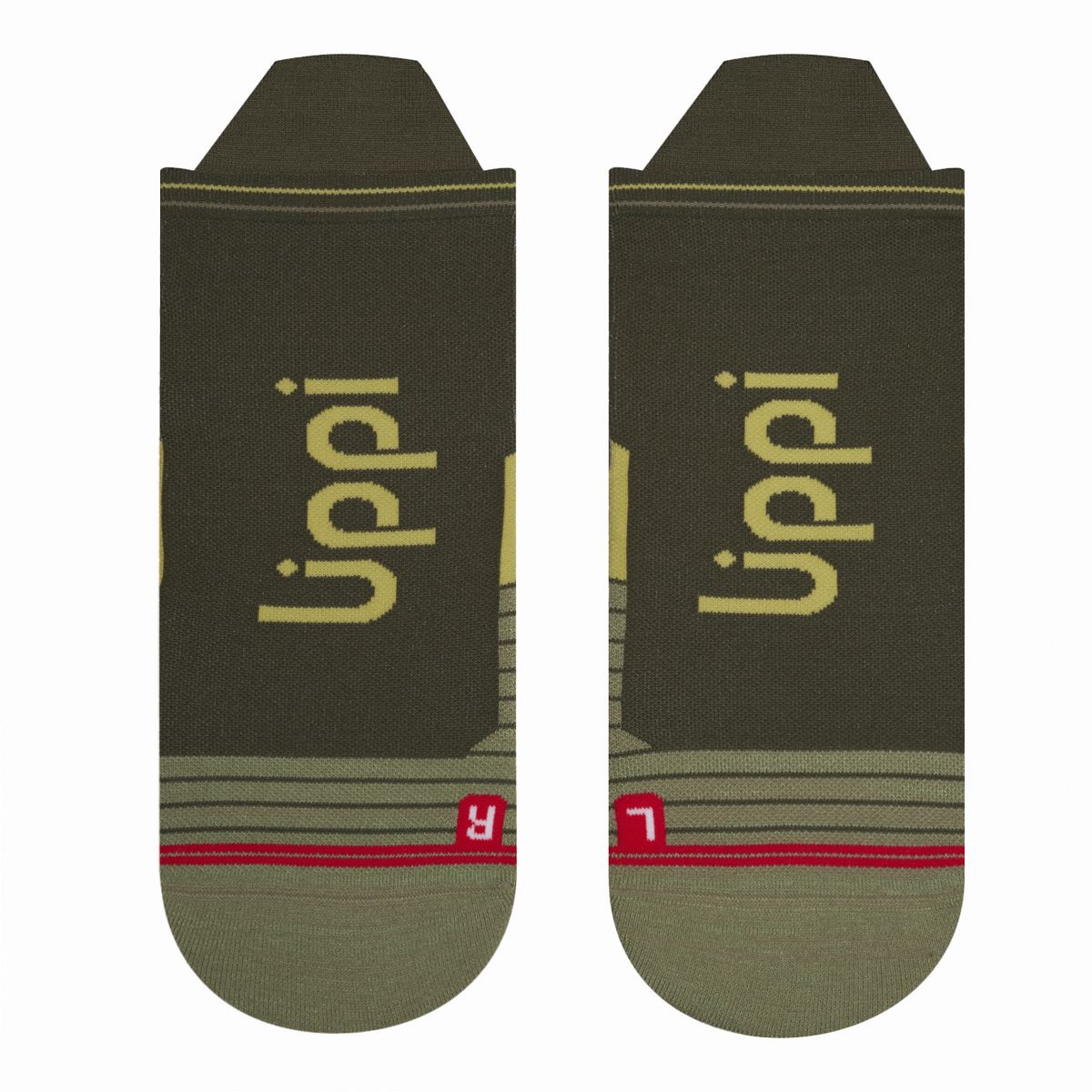 LIPPI - Calcetines Hombre Andes Run Socks Verde Musgo Lippi