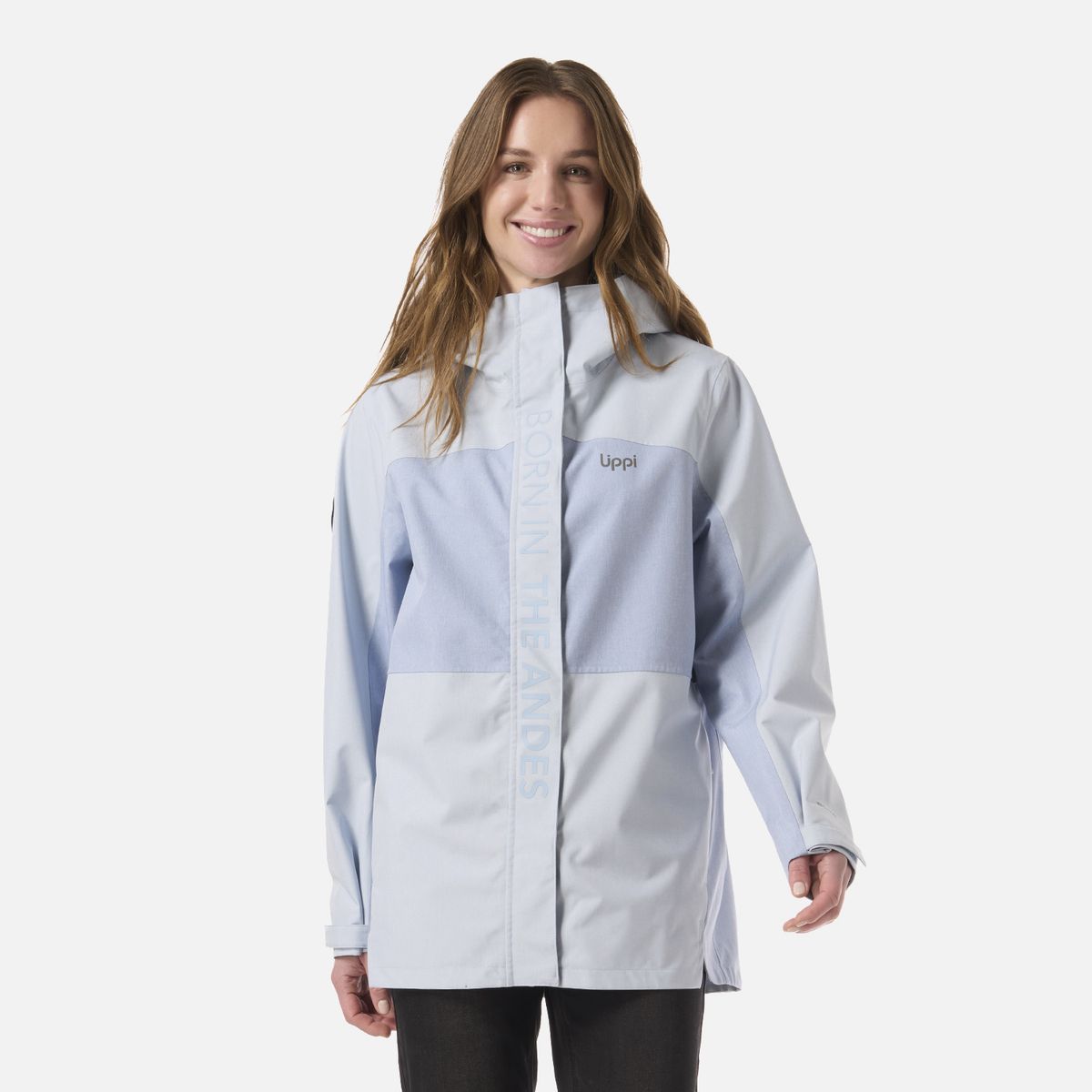 LIPPI - Chaqueta Mujer FirePlace B-Dry Jacket Celeste Lippi