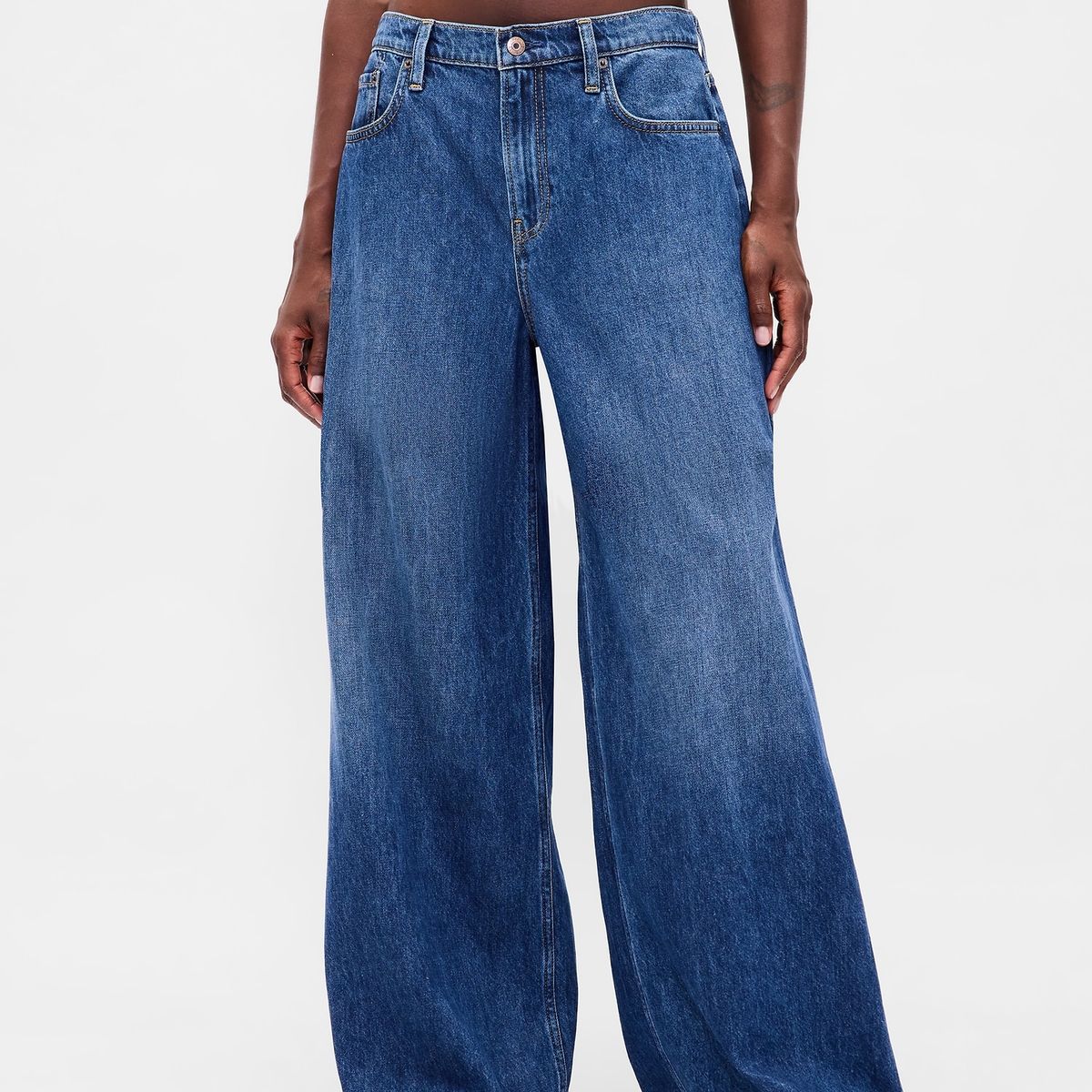 GAP - Jeans Gap Baggy Low Rise Mujer