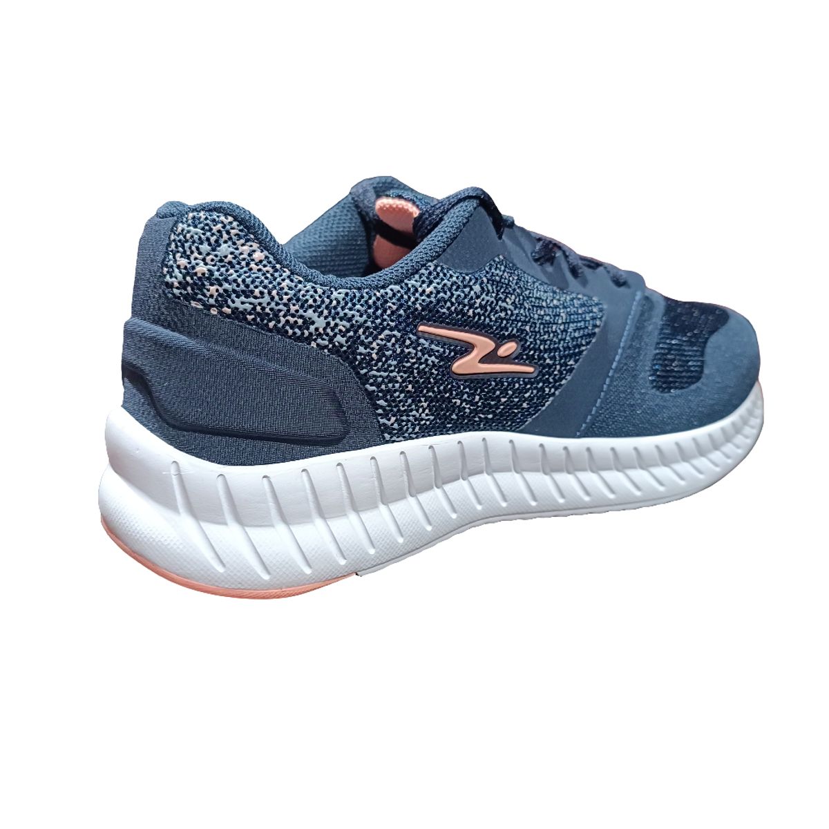 POZATINI - ZAPATILLA DEPORTIVA MUJER MARINO SALMÓN 8806