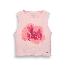 PILLIN - Polera Niña Rosado TVC625-25ROS