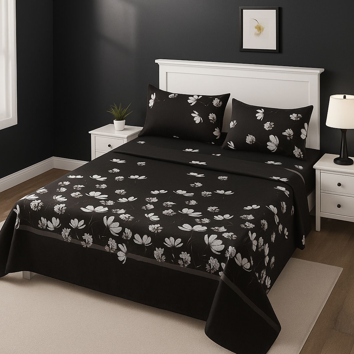 ARMONIA - estilo 777 sábanas 144 hilos 2 Plazas clásicas