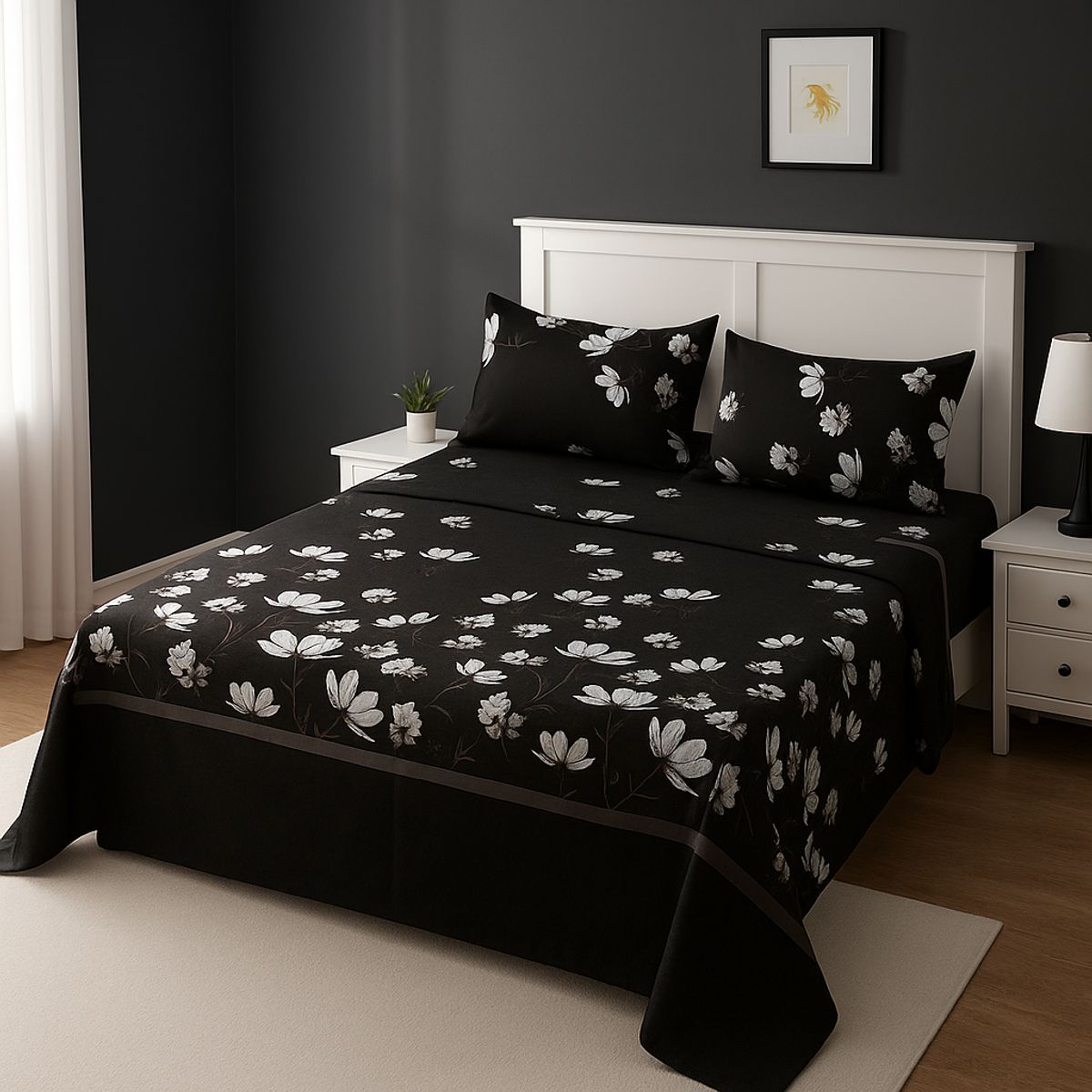 ARMONIA - estilo 777 sábanas 144 hilos 2 Plazas clásicas