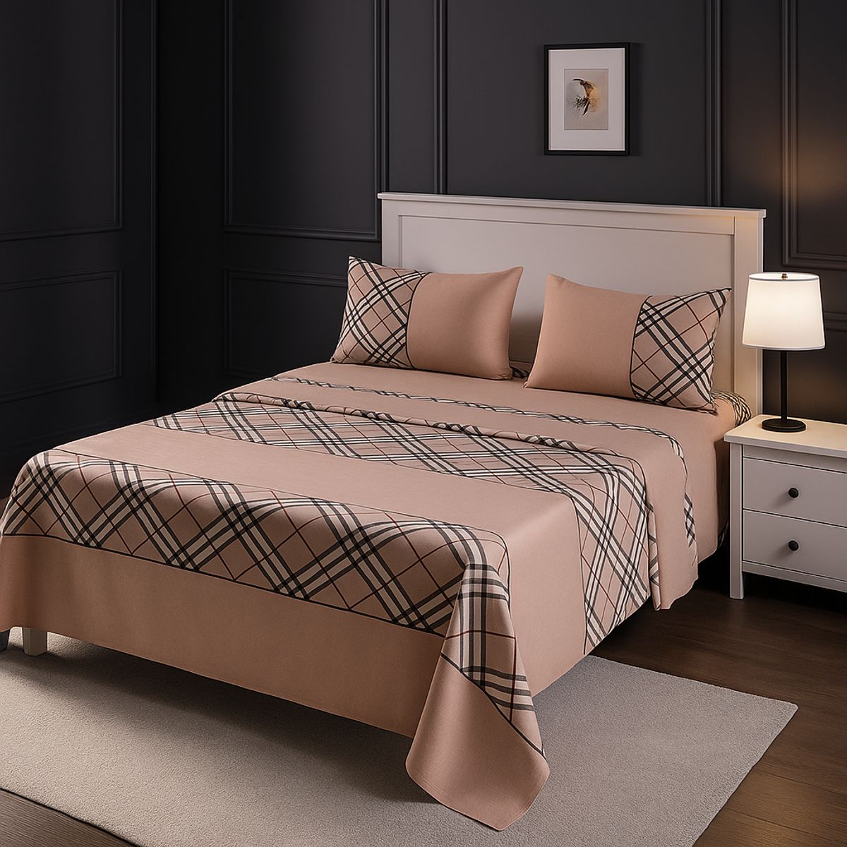 ARMONIA - Sábanas clásicas 2 Plazas versión 770 144 hilos