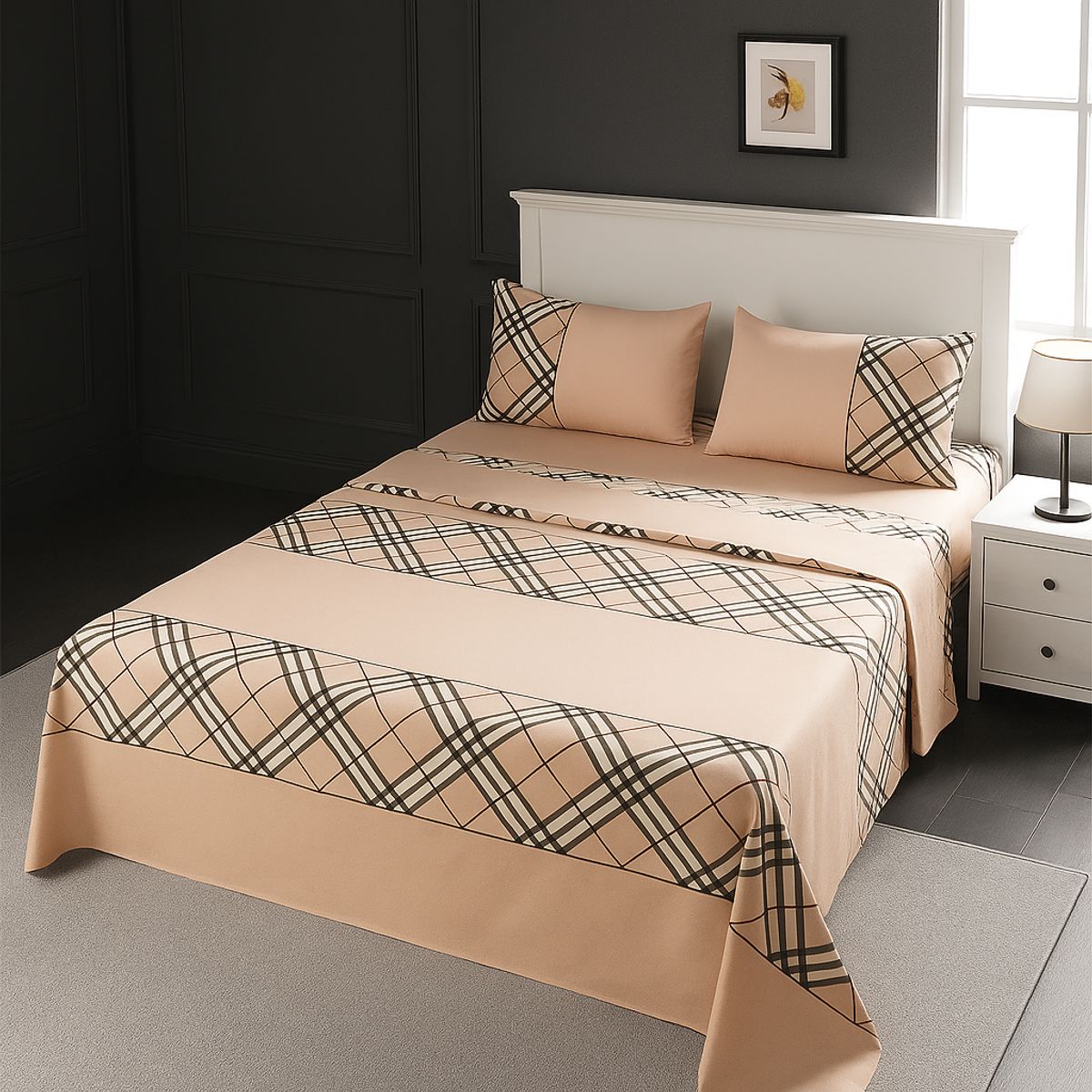 ARMONIA - Sábanas clásicas 2 Plazas versión 770 144 hilos