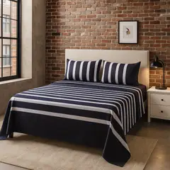 ARMONIA - Diseño 769 sábanas 2 Plazas 144 hilos clásicas