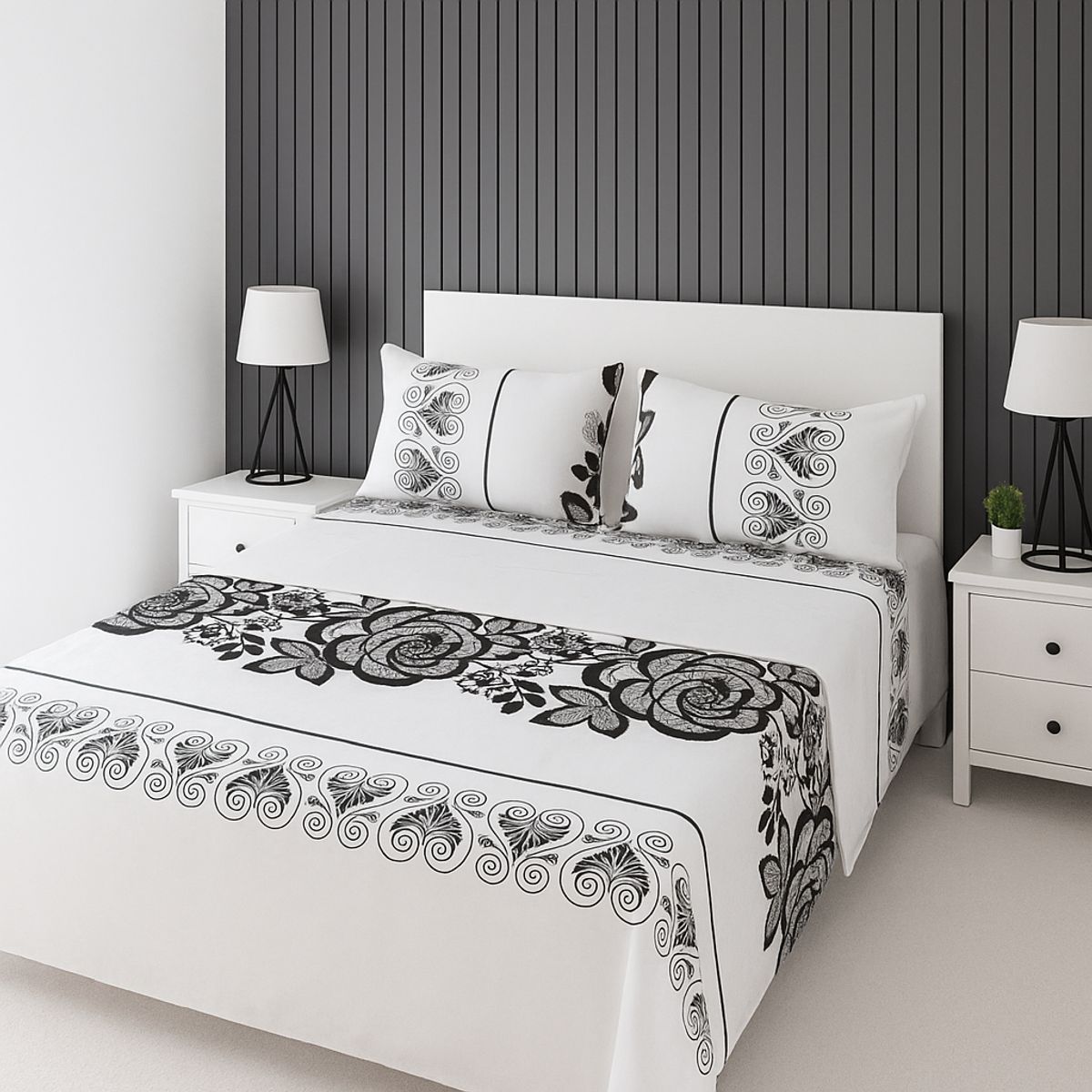 ARMONIA - Sábanas 2 Plazas tipo 762 clásicas 144 hilos