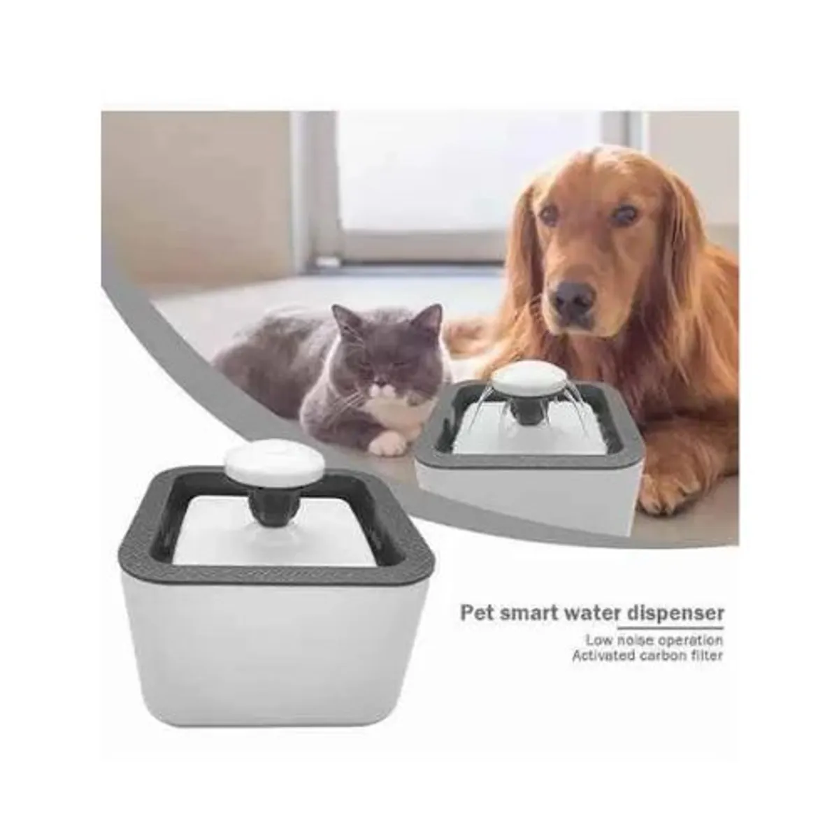 GENERICO - Fuente De Agua Bebedero Para Mascotas Perros Y Gatos
