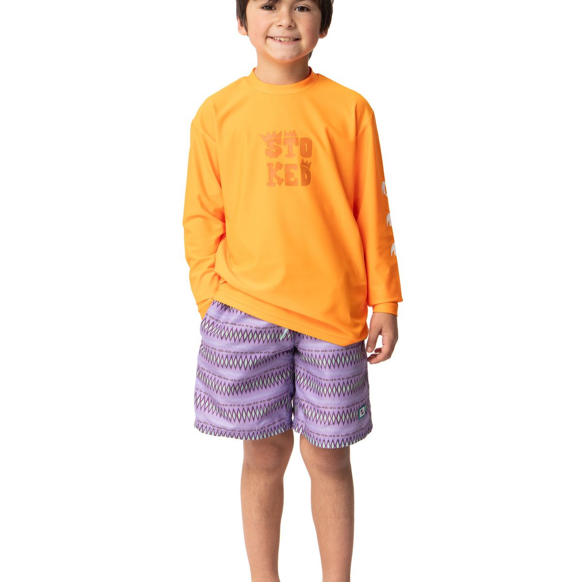 STOKED - Lycra Niño Malai Stoked Naranjo