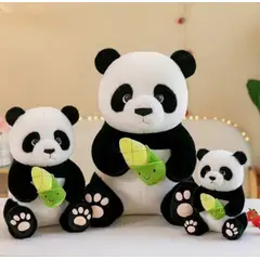 TOPSOC - Oso Panda De Peluche Grande 75 cm