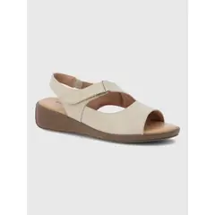 HUSH PUPPIES - Sandalia Cuero Mujer Lifestyle 2 Beige