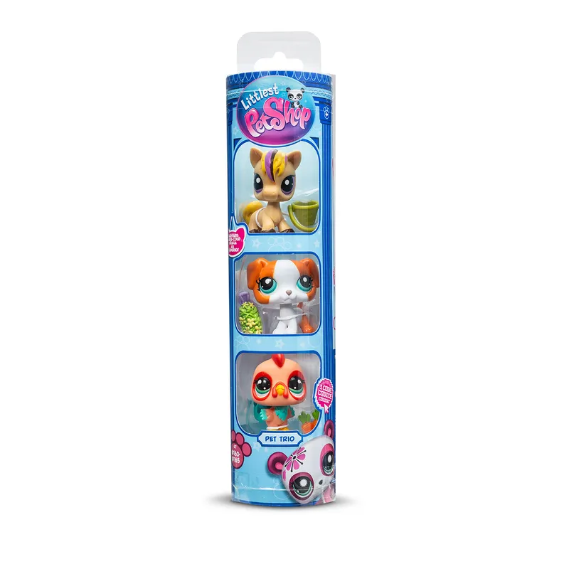 LITTLEST PET SHOP - Juguetes Littlest Pet Shop Trio In Tube Wave 3 Barnyard Pets