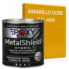EPOXY - Pintura Anticorrosiva MetalShield™ Hybrid - 1/4 GALON - AMARILLO OCRE