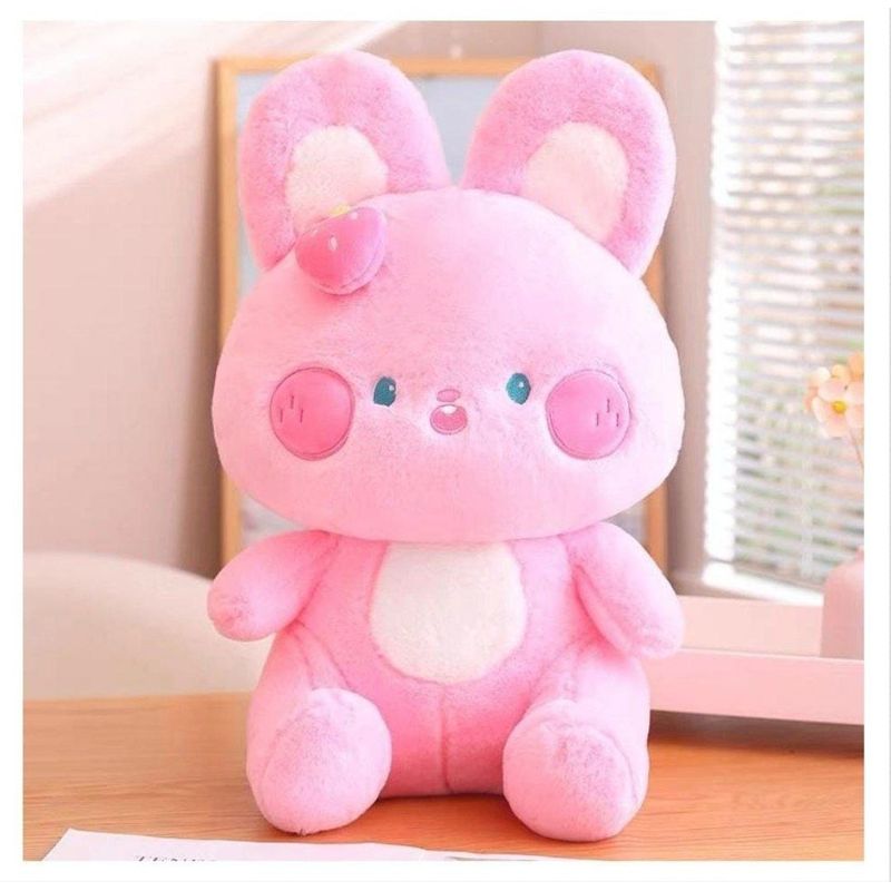 GENERICO - PELUCHE DE CONEJITO ROSA 45 CM