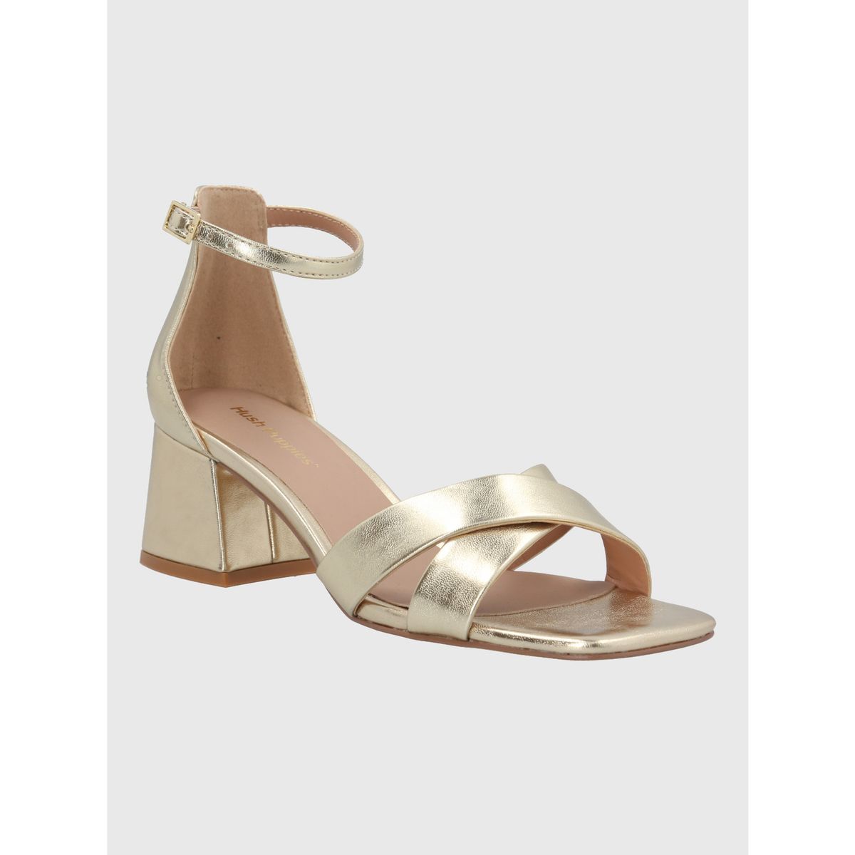 HUSH PUPPIES - Sandalia Vestir Mujer Inga Metalizada HUSH PUPPIES