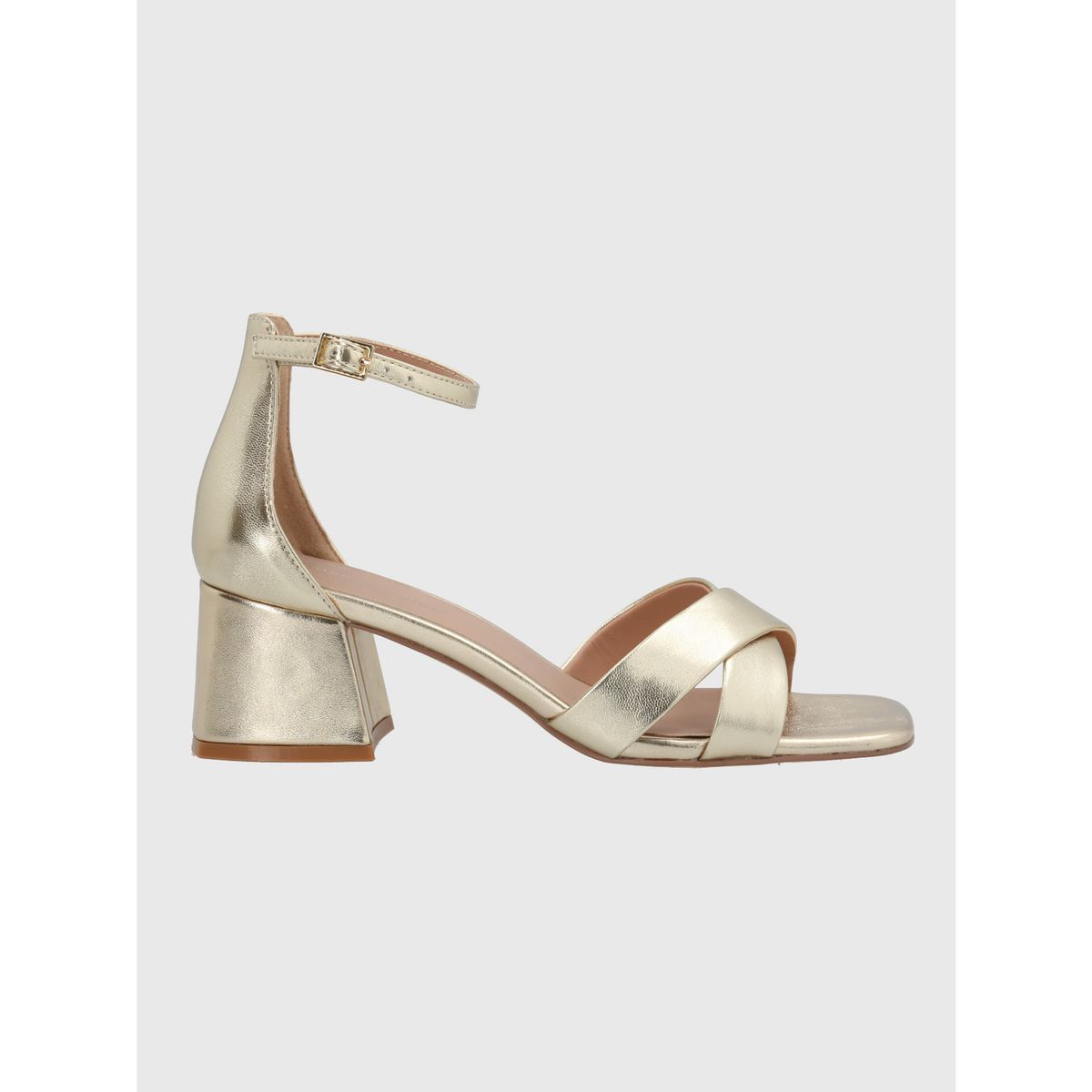 HUSH PUPPIES - Sandalia Vestir Mujer Inga Metalizada HUSH PUPPIES