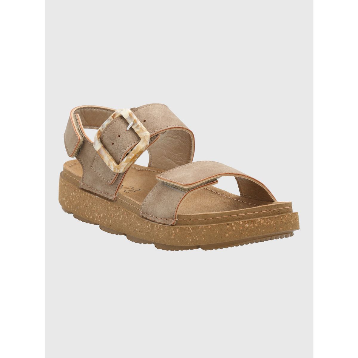 HUSH PUPPIES - Sandalia Luxy Mujer Café HUSH PUPPIES