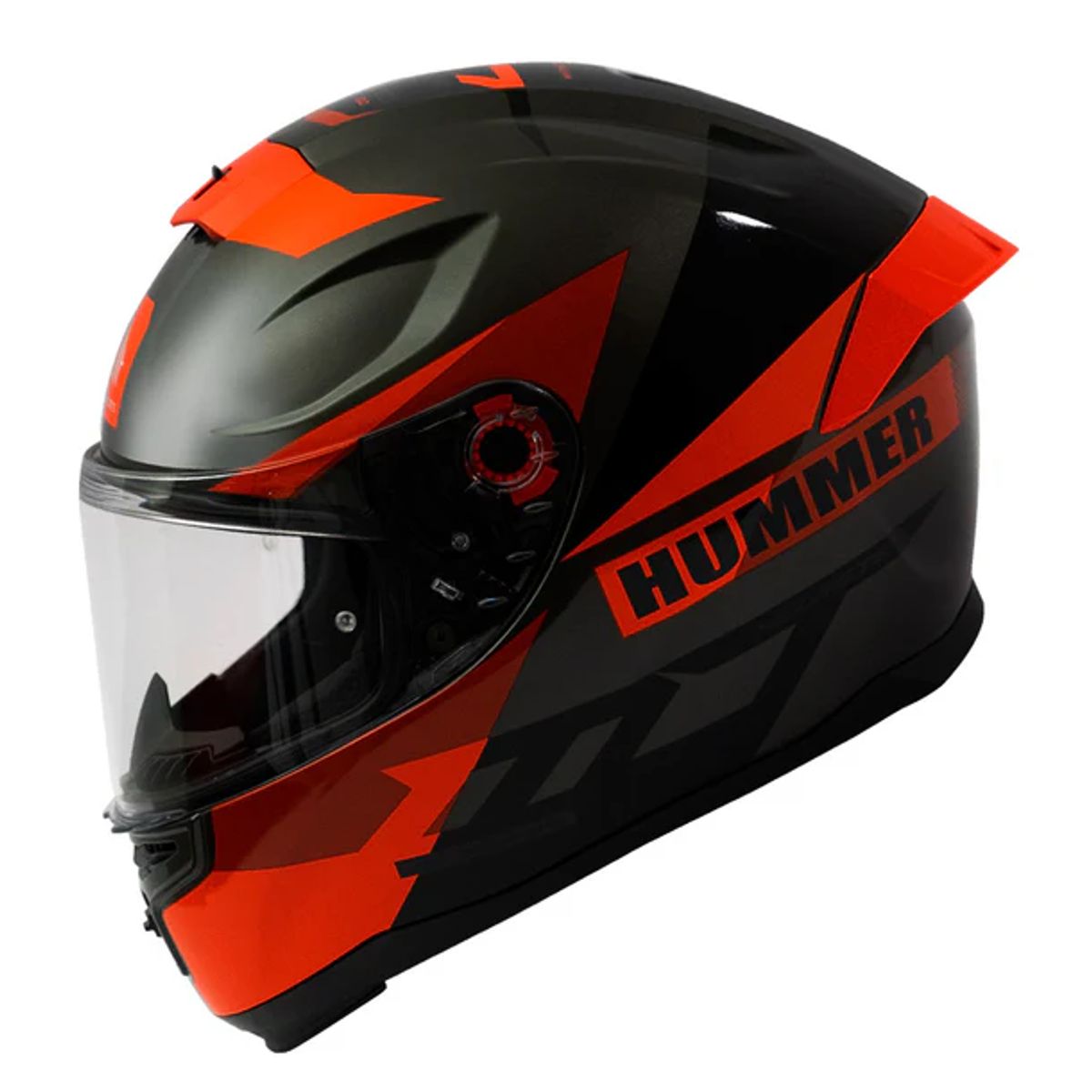 MT - Casco MT FF114 Hummer Quo B5 Rojo Brillo