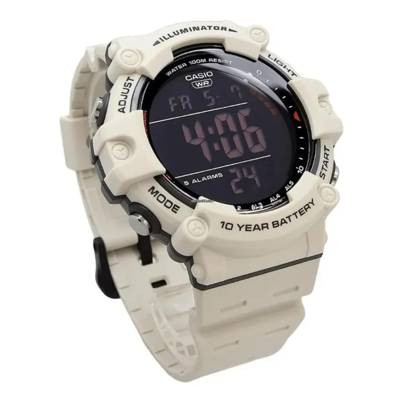 CASIO - RELOJ CASIO AE1500WH-8B2 HOMBRE DEPORTIVO ILUMINATOR