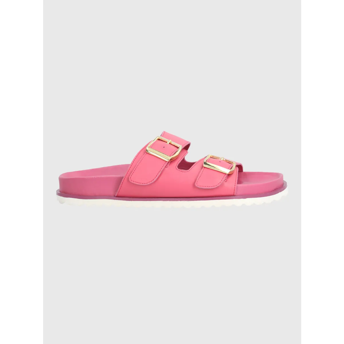 HUSH PUPPIES - Sandalia Cuero Mujer Varana Morada HUSH PUPPIES