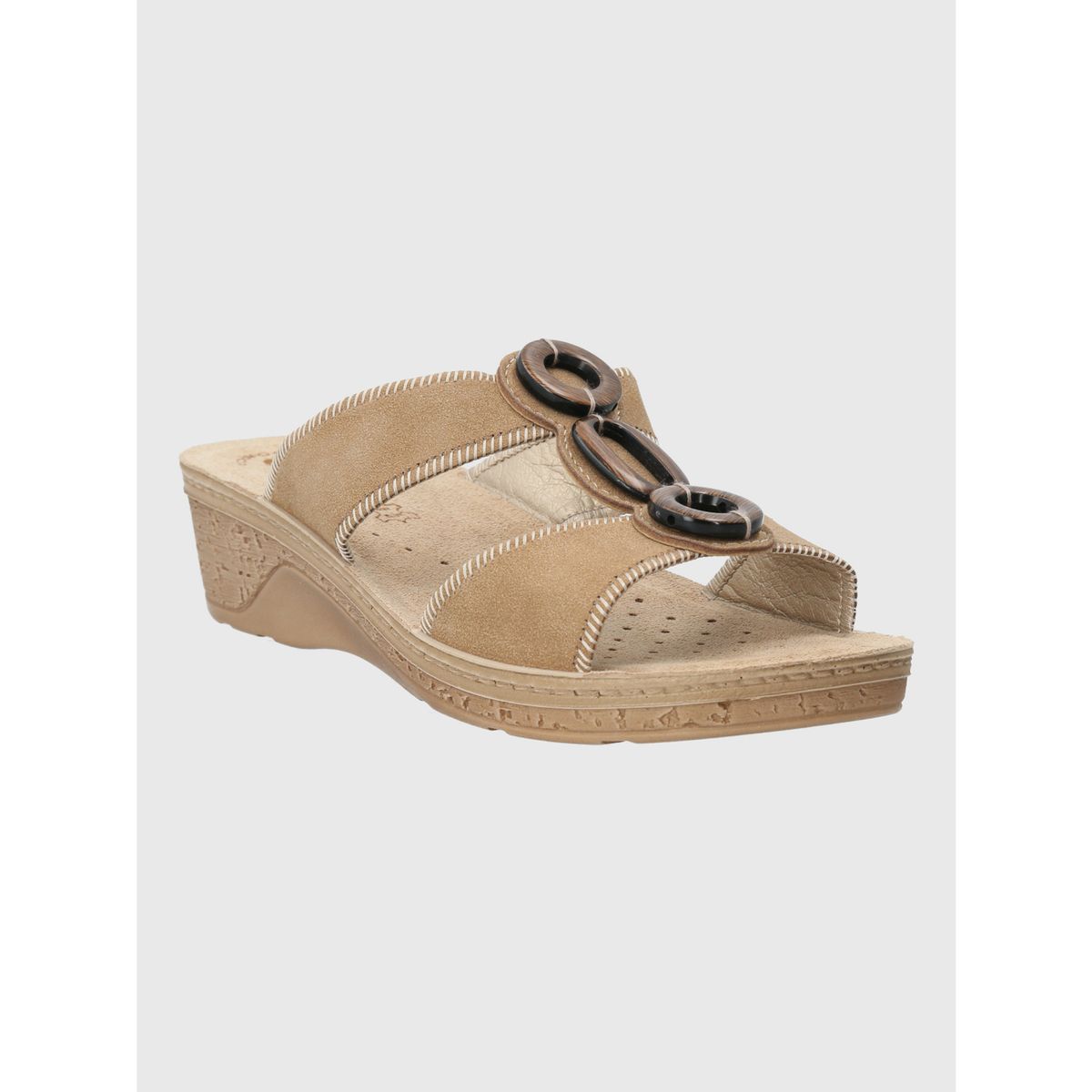 HUSH PUPPIES - Sandalia Bussana Mujer Beige HUSH PUPPIES