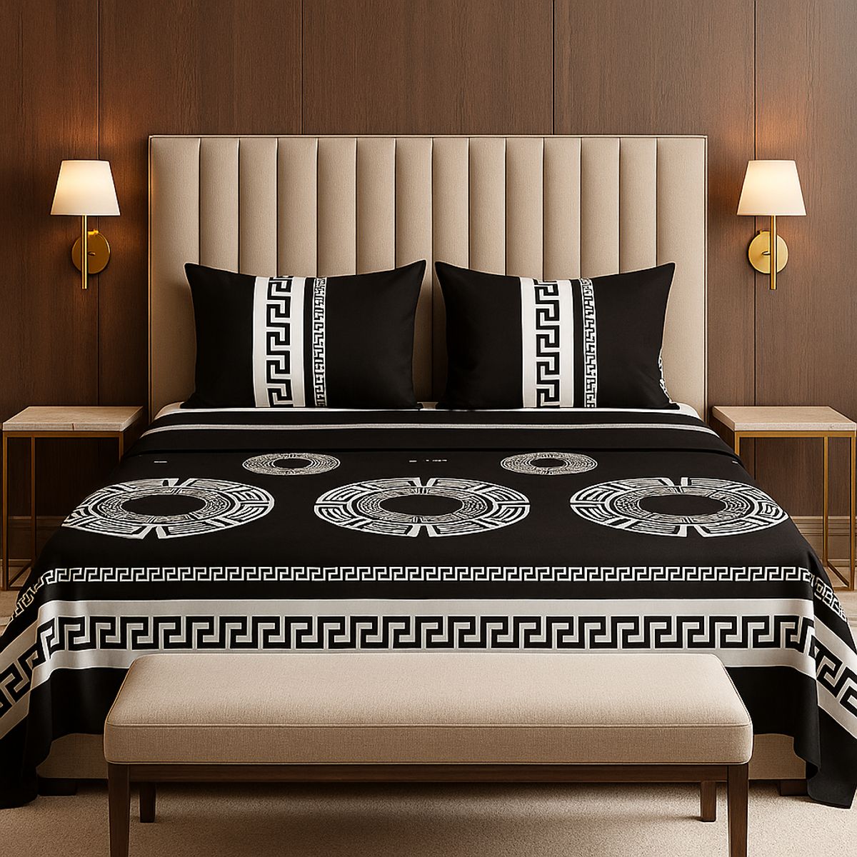 ARMONIA - formato 770 sábanas 2 plazas 144 hilos clásicas