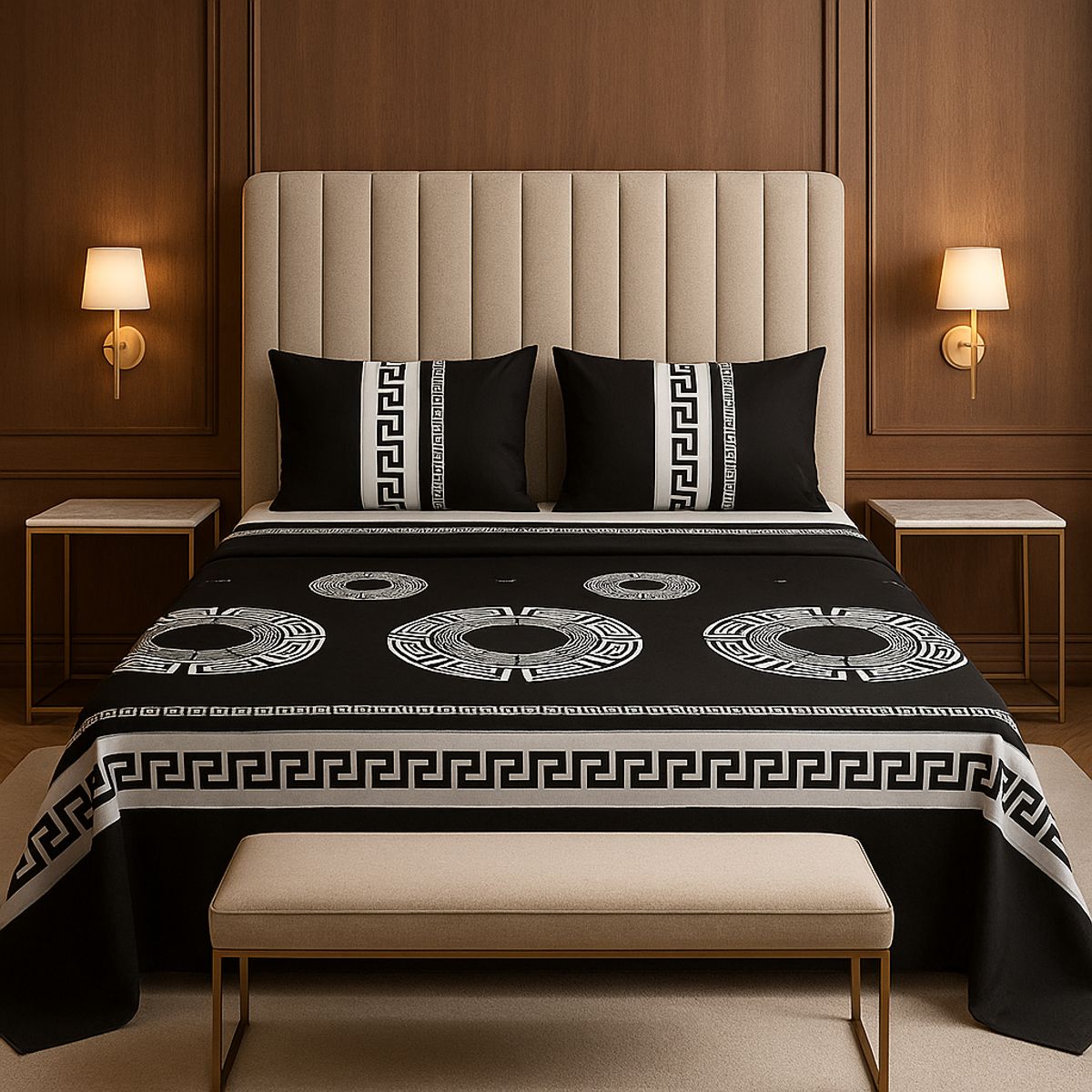 ARMONIA - formato 770 sábanas 2 plazas 144 hilos clásicas