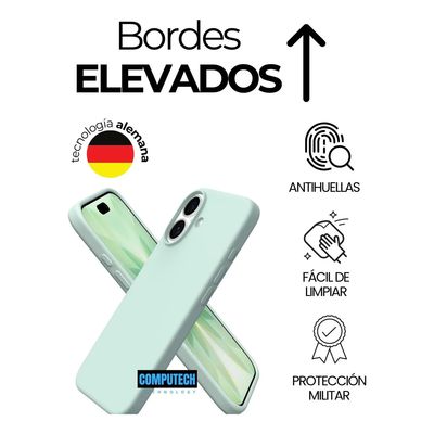 Imagen 2 del producto Funda / Carcasa Premium Para iPhone 17 Color Menta Antihuellas