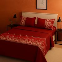 Juego de sábanas 2 plazas 144 hilos clásicas modelo 770