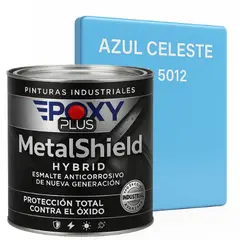 EPOXY - Pintura Anticorrosiva MetalShield™ Hybrid - 1/4 GALON - AZUL CELESTE