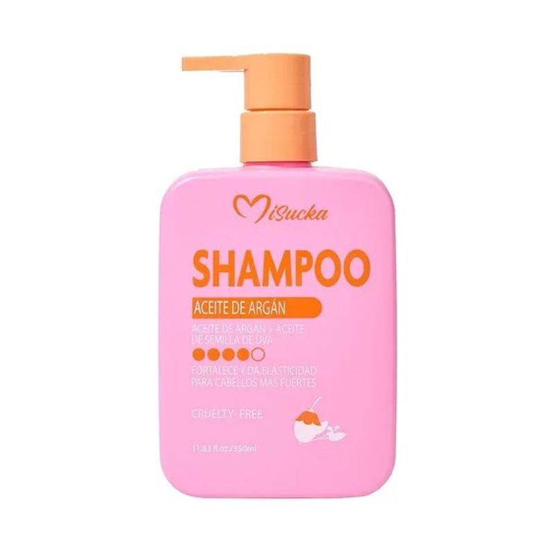 GENERICO - Shampoo Misucka Aceite De Argan Vegano Fortalecedor 350ml