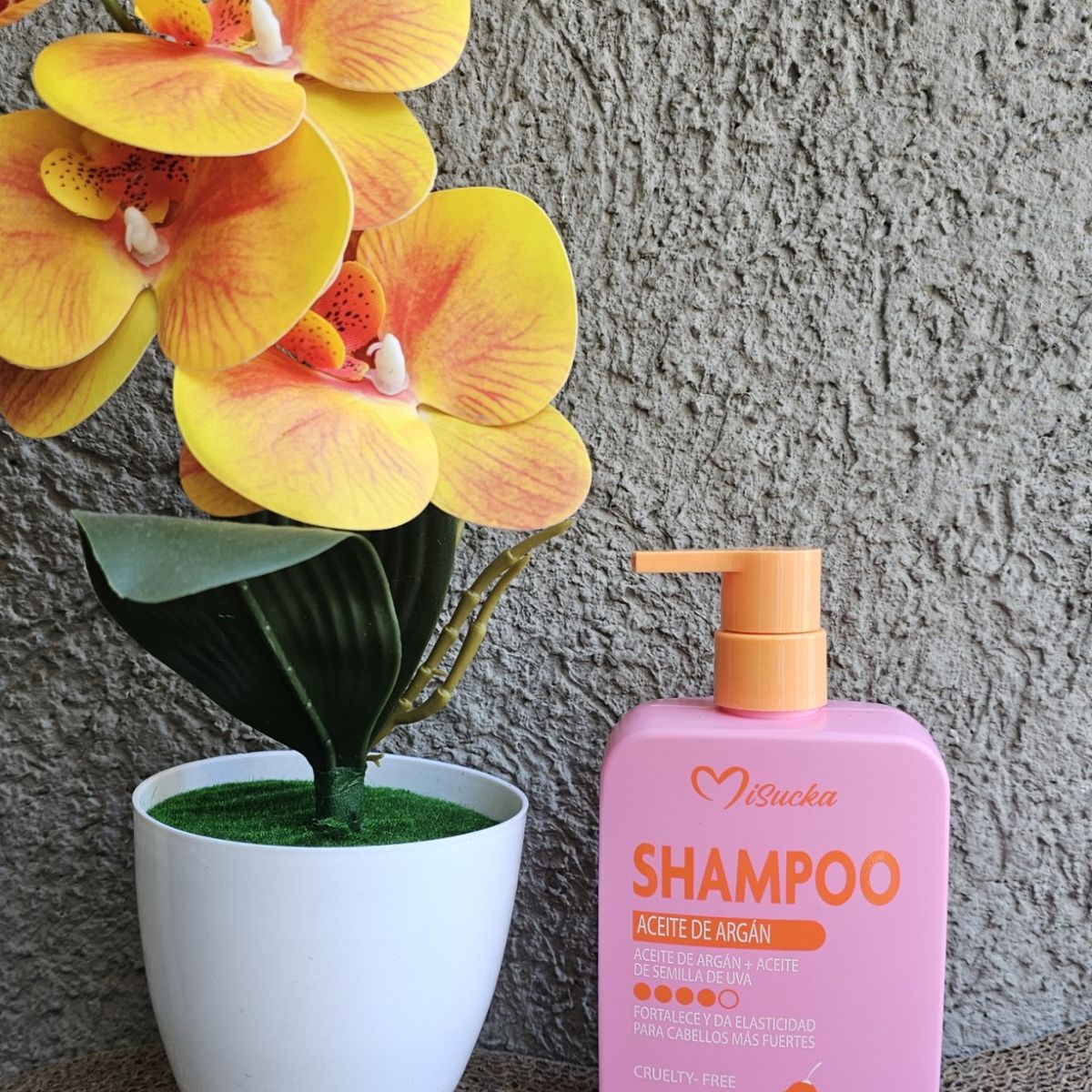 GENERICO - Shampoo Misucka Aceite De Argan Vegano Fortalecedor 350ml