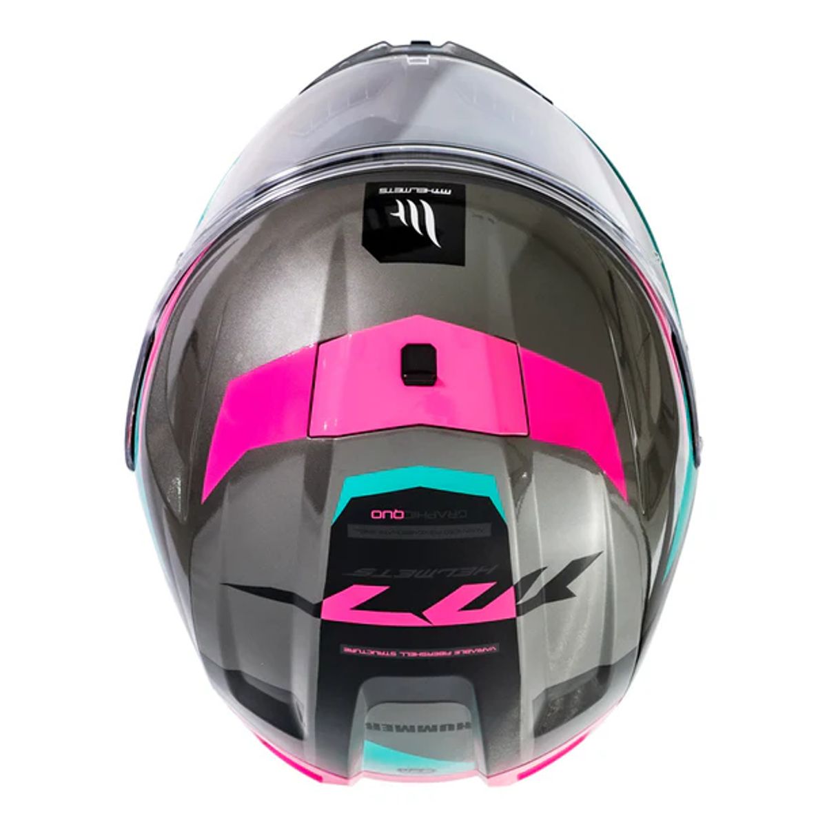 MT - Casco MT FF114 Hummer Quo C9 Rosa Brillo XS