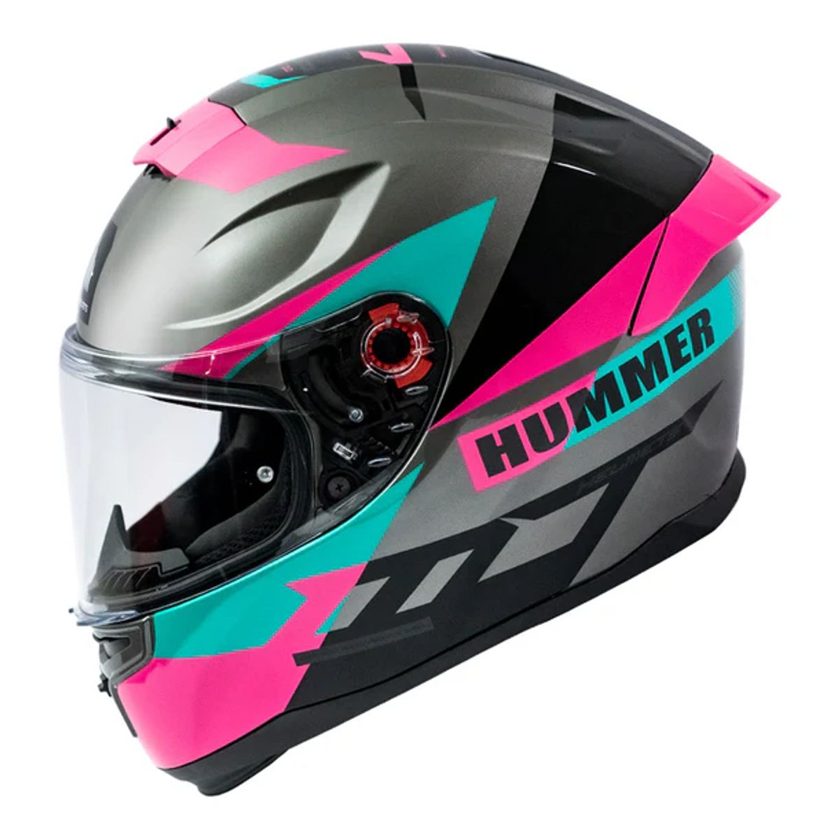 MT - Casco MT FF114 Hummer Quo C9 Rosa Brillo XS