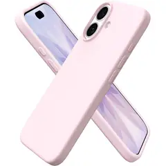 COMPUTECH - Funda / Carcasa Premium Para iPhone 17 Color Rosa Antihuellas